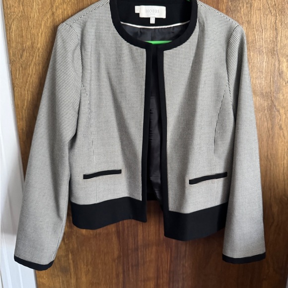 Hobbs Sienna Houndstooth Jacket - Picture 1 of 5